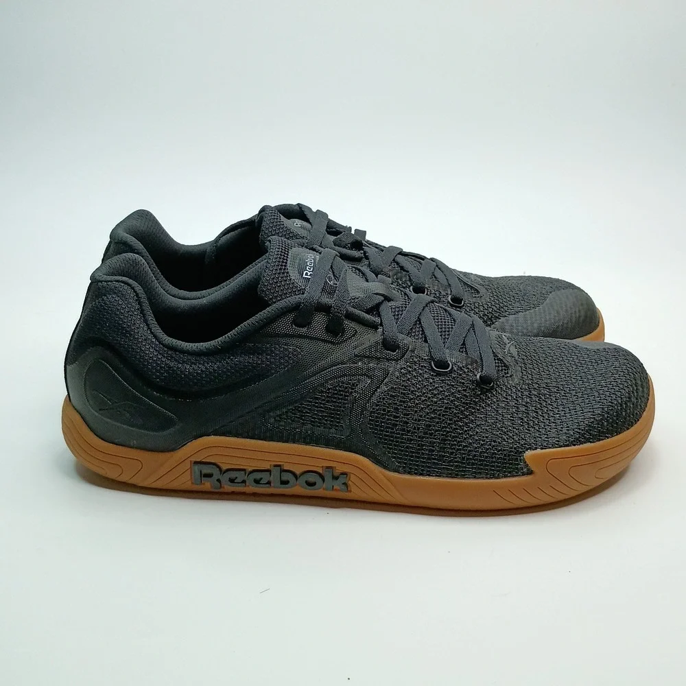 Reebok Nano Zero Barefoot Men‎ Training Shoes Black Gum 1000200019 Size 8
